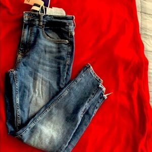 Zara skinny Blue wash jeans